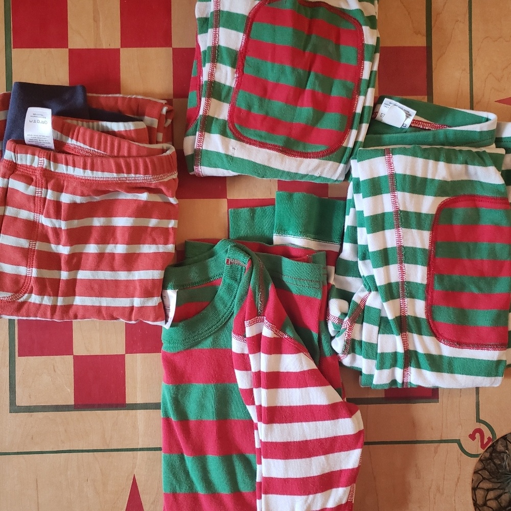 Hanna andersson/ mini boden pj bundle 12